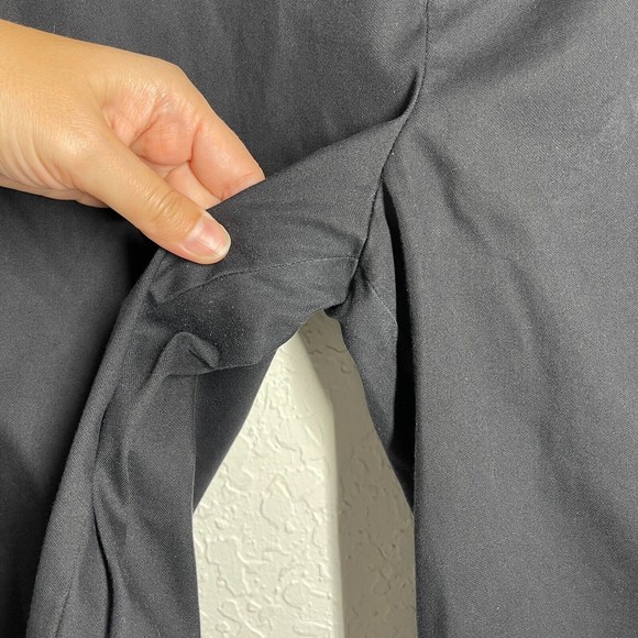 COPY - Everlane The Culottes Cropped Wide Leg Pants Women's Size 10 Black - Picture 6 of 13